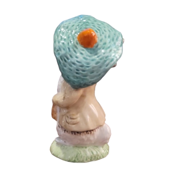 ROYAL ALBERT Benjamin Bunny Charming Rabbit Figurine England 1989 Easter Spring - Picture 3 of 12